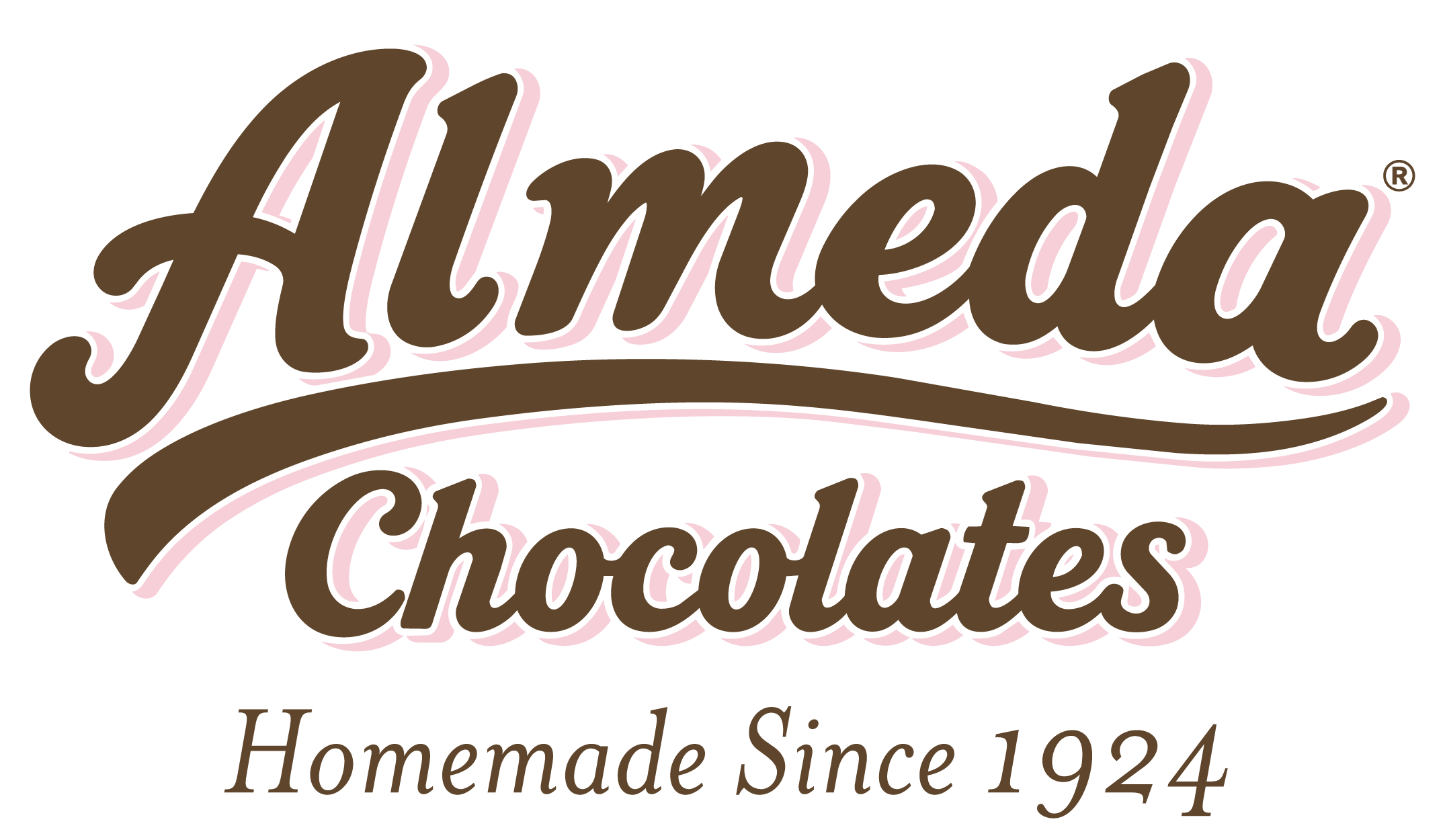 almeda chocolates footer logo